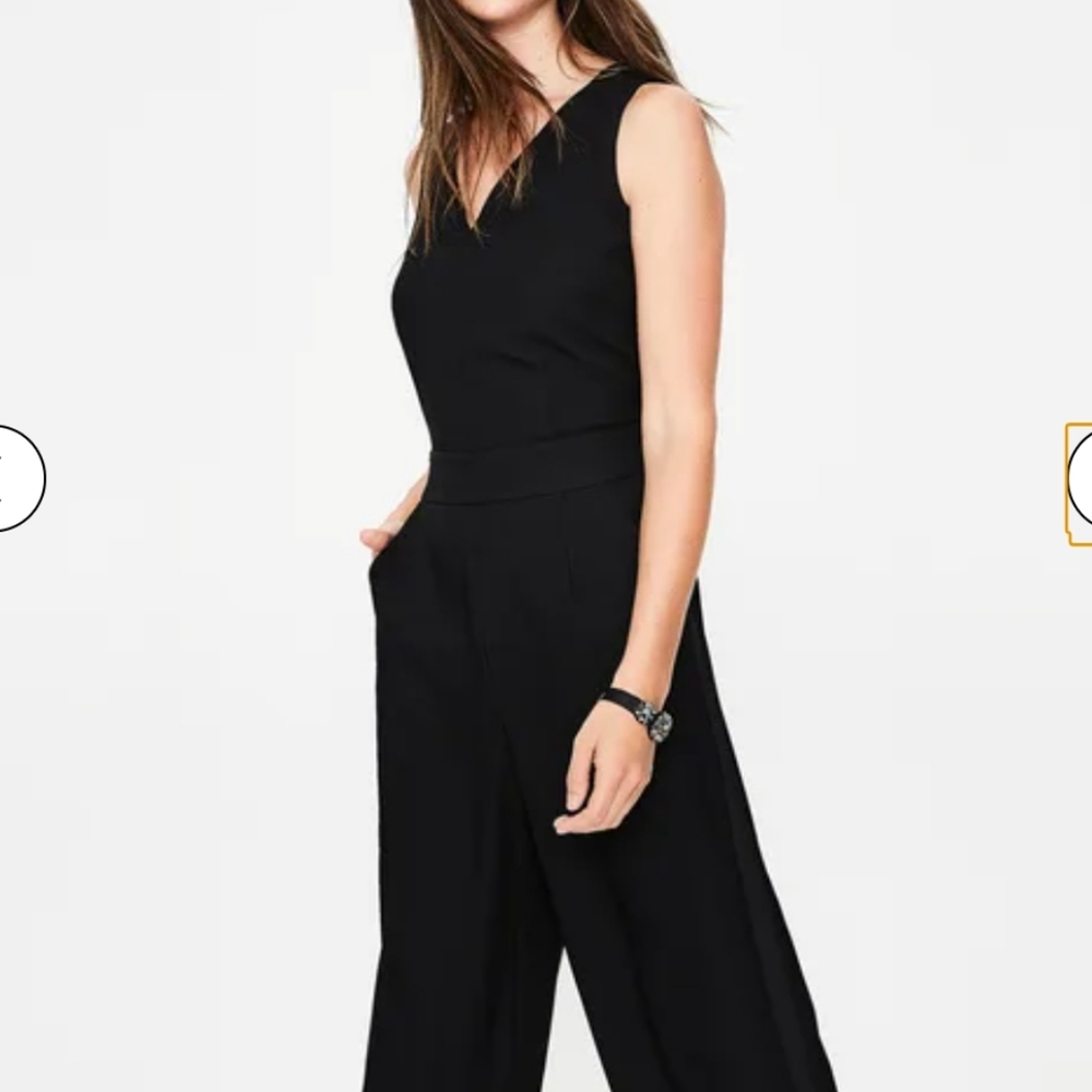 Boden Hexham Jumpsuit in black - Picture 9 of 11